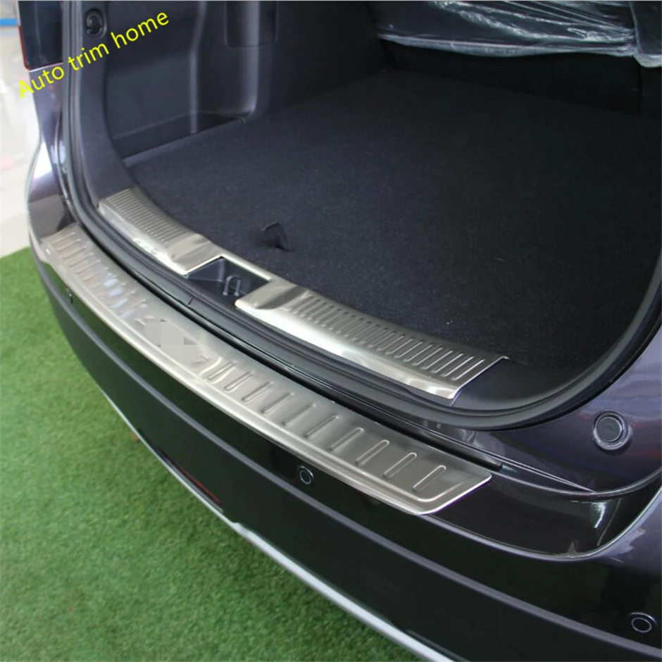 For Jeep Grand Cherokee Accessories 2014-2018 Steel Door Sill Protector Door Sill Guards Scuff Plate Trim 4pcs Old Design