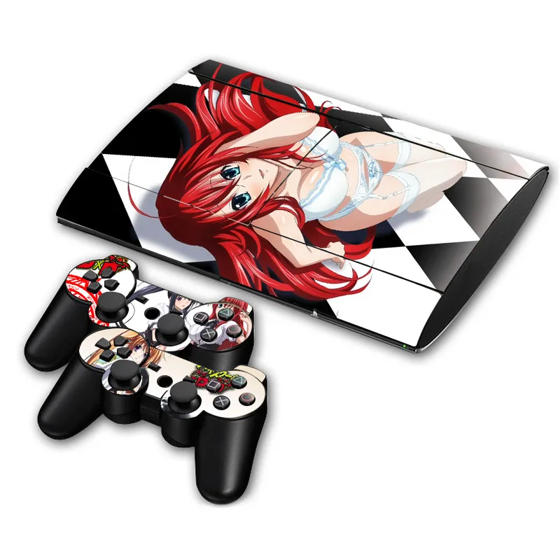 

Anime Cute Girl Skin Sticker Decal for PS3 Slim 4000 PlayStation 3 Console and Controllers For PS3 Slim 4000 Skins Sticker Vinyl