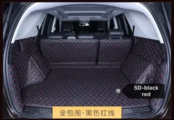 Кожаные багажнике автомобиля коврик брюки-карго ковер для Mitsubishi Outlander ASX Lancer Pajero Montero custom fit