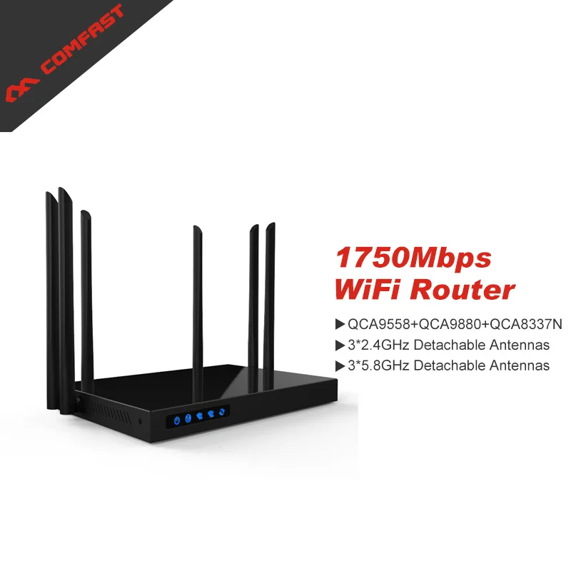 

1750Mbps AC WIFI Router 2.4G+5,8G Enginering AC Manage router 1Wan 4Lan 802.11ac access point wi fi router Comfast CF-WR650AC