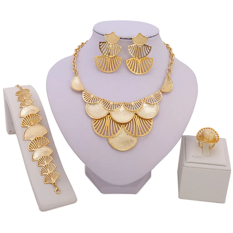 

ZuoDi 2017 Top Exquisite Dubai Gold Color Jewelry Set Luxury Nigerian Woman Wedding Jewelry Fashion African Beads Jewelry Sets