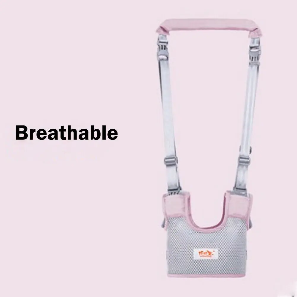 Pink Breathable Ходунки малышей рюкзак ребенка Детские вожжи поводок борьбе предотвратить потерял безопасной ремень For0-4Y - Цвет: Pink Breathable