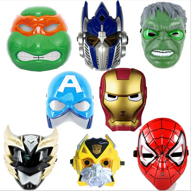 superhero masks full face kids game cosplay party mask led eye light mask for halloween party - Halloween Party Store superhero masks full face kids game cosplay party mask led eye light mask for halloween party - Halloween Party Store