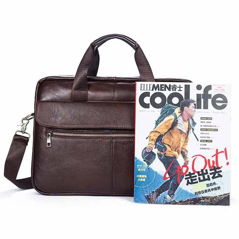2019 Man Briefcase Genuine Leather Bag Men Business Briefcase Messenger Bags Male Vintage Men's Shoulder Bag Large Capacity Bags 2019 Man Briefcase Genuine Leather Bag Men Business Briefcase Messenger Bags Male Vintage Men's Shoulder Bag Large Capacity Bags
