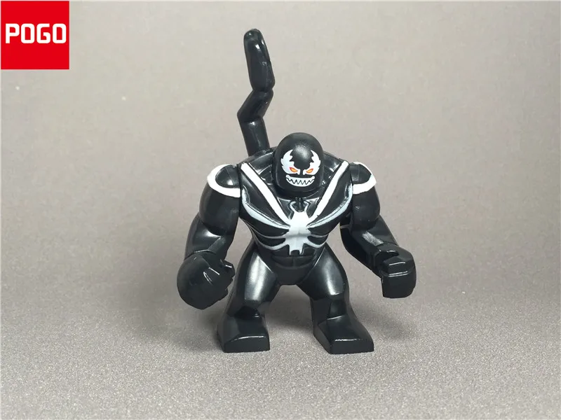 DIY PG1801 1808 es Juggernaut Lizard Son of Hulk Venom Clayface строительные блоки кирпичи игрушки