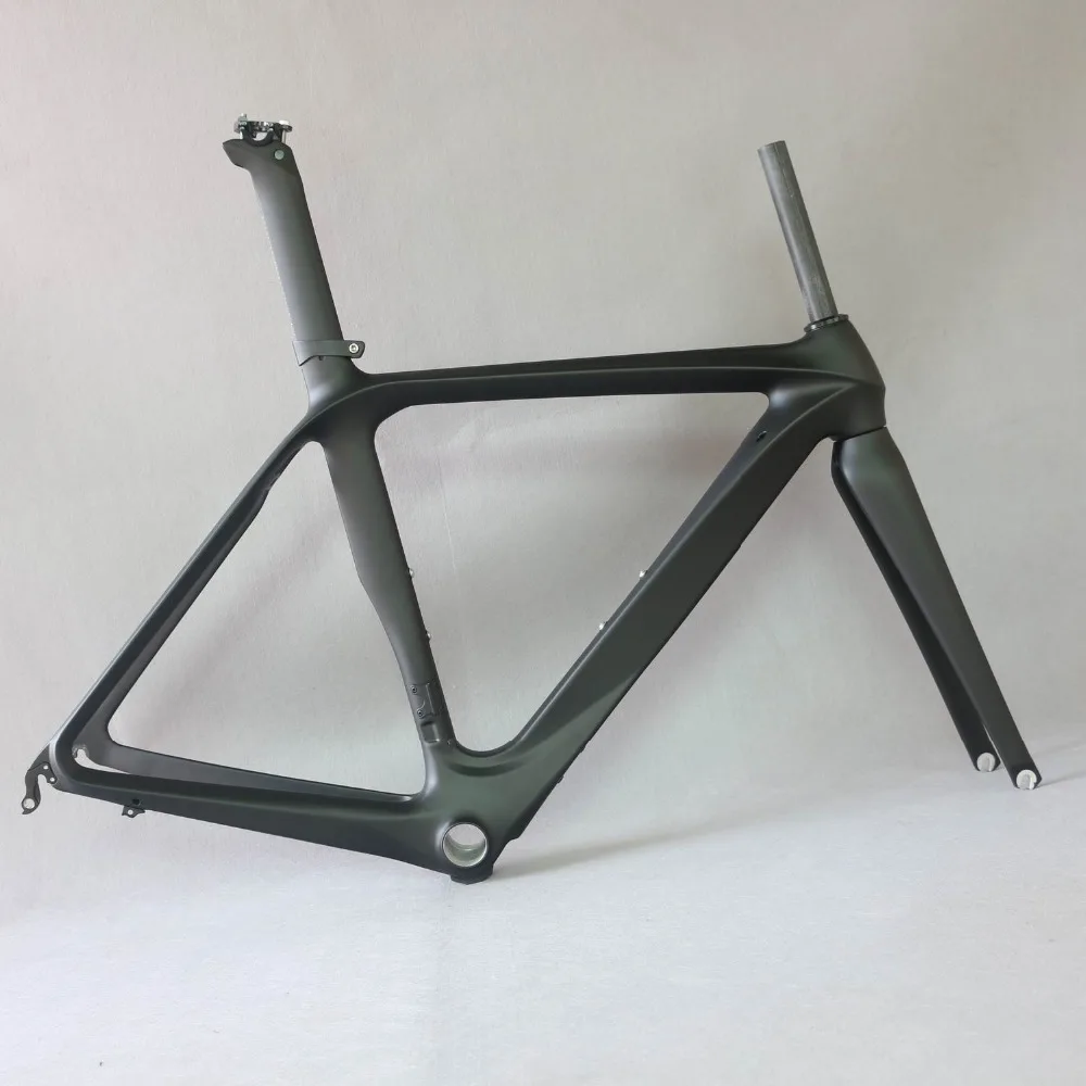 Top Factory clearance OEM ASTER Frameset carbon fiber road bike frame FM288 , SIZE 61CM carbon Bicycle FRAME , 18