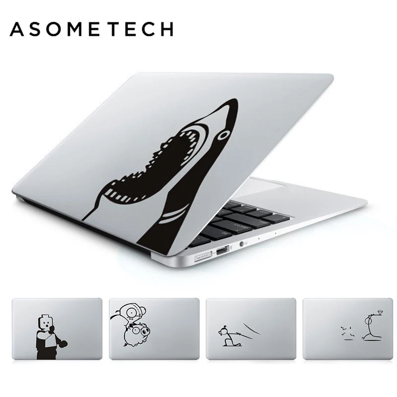 New Funny Design Laptop Sticker for Apple Macbook Pro Air Retina 13 15.4 11 12 MAC Vinyl PC Notebook Skin Computer Decal Sticker