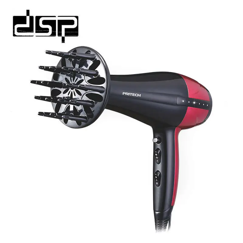 DSP Styling Tools Hair Dryers Red Color Professional Hair Dryers with