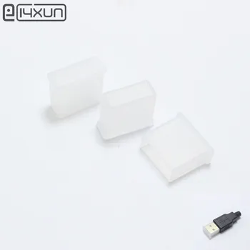 

100pcs Universal USB 2.0 A Type cap dust-proof Anti-corrosion Anti-sweat protection cover for data lines audio cable