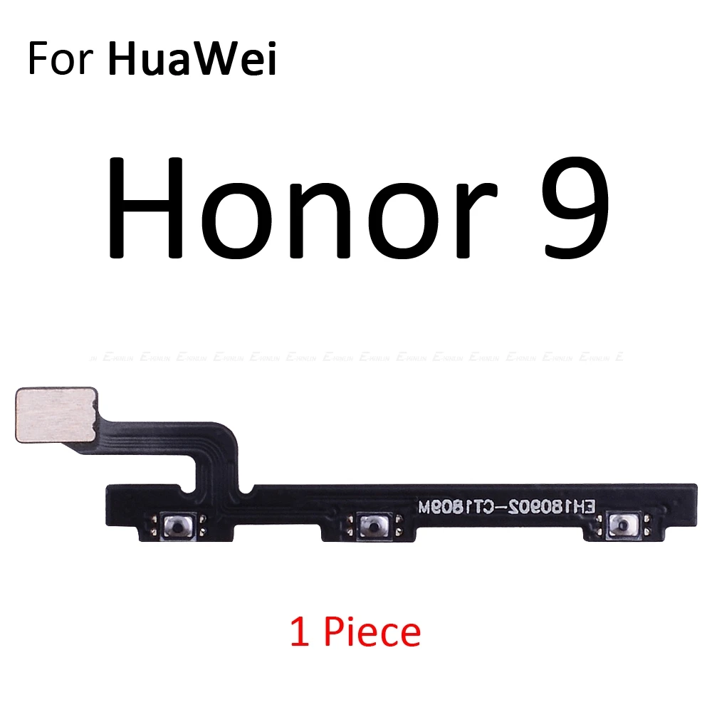 Новая кнопка регулировки громкости источник энергии включения выключения лента-брелок гибкий кабель для HuaWei Honor View 20 Note 10 9 9i 9 8C 8X Max Pro Lite Запчасти