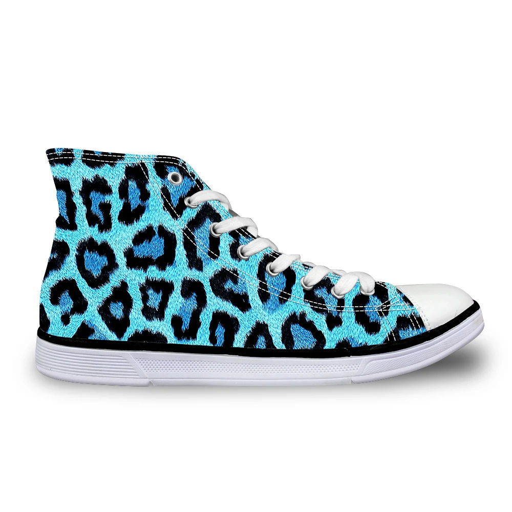 blue leopard print shoes