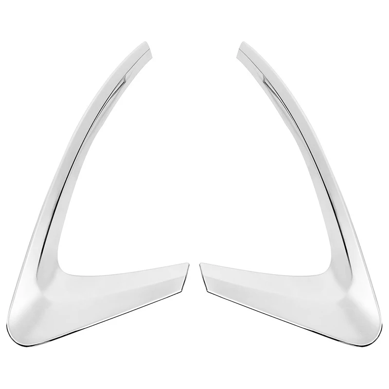 

DHBH-For Renault Kadjar 2015-2018 Car Accessories Rear Fog Lights Covers Decoration Lamp Frame Trim Abs Chrome Car Styling