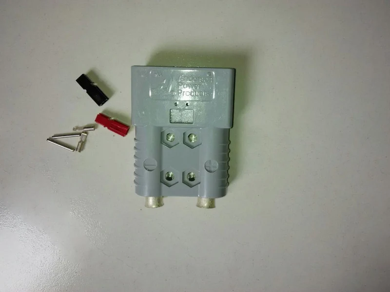 

2Pcs/Lot GENUINE ANDERSON GRAY 6370G1 SBX 175A 600V POWER CONNECTOR WITH #1/0 CONTACTS AUXILIARY CONTACTS KITS