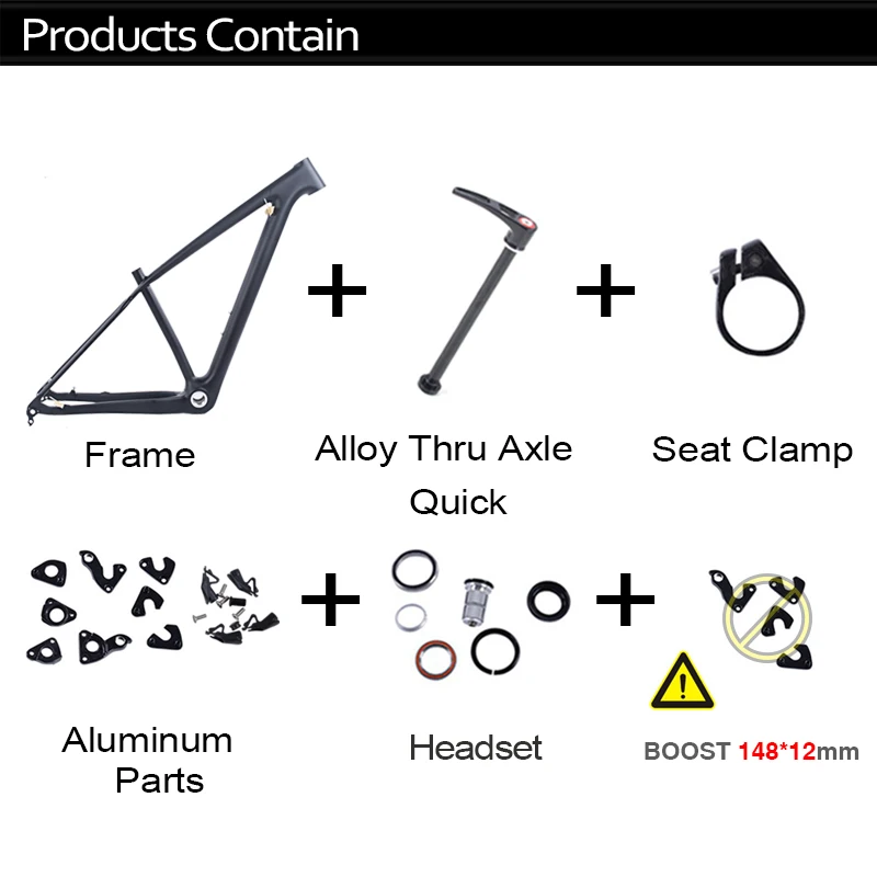 Sale BXT carbon mtb mountain bike frame 29er UD BSA bicicletas used for racing bicycle frame super light 29 frames bicycle parts 4
