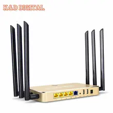Enterprise 1200 Мбит 802.11AC Двухдиапазонный 2.4 Г и 5 Г Порт Gigabit Высокой Мощности Wi-Fi Маршрутизатор Поддержка 128 Пользователей