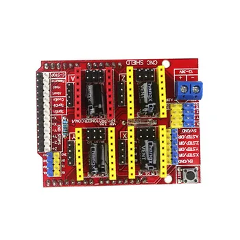 

3D Printer Kit CNC Shield V3 Engraving Machine Expansion Board A4988 Driver Board JR Deals