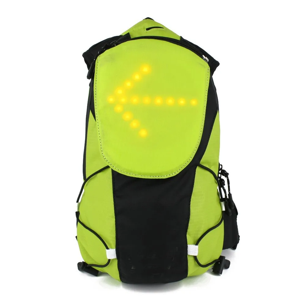 YUANMINGSHI 5L Backpack with Wireless LED Pilot Lamp Security