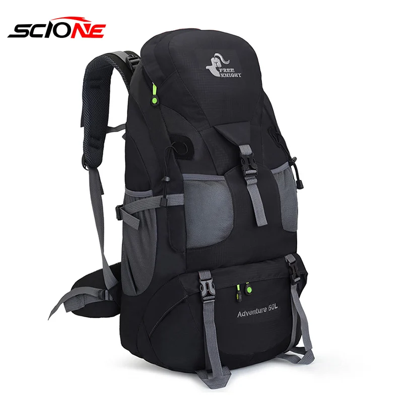 50L Large Capacity Climbing Hiking Molle Backpack Water Resistant