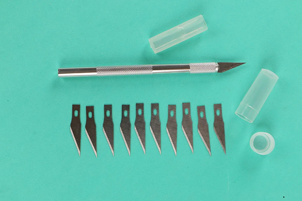 DUOFEN инструменты для рукоделия алюминиевый детальный трафарет нож для рукоделия проект скрапбукинга альбом книга