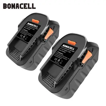

Bonacell 4000mAh 18V Li-ion Rechargeable Power Tool Battery for RIDGID R840083 R840085 R840086 R840087 Series AEG Series L50