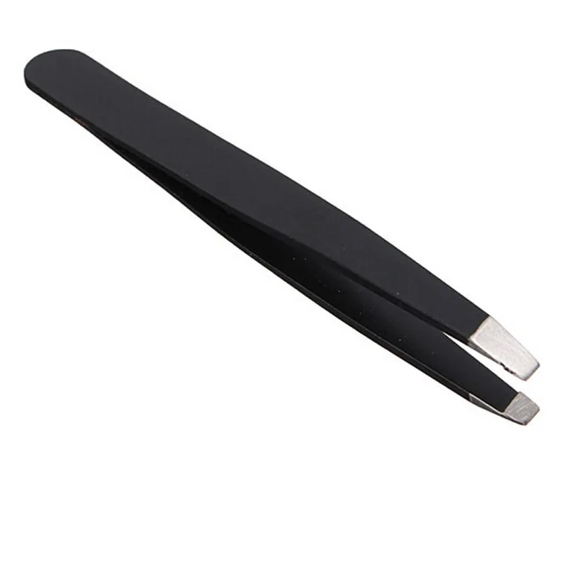 

2pcs Professional Eyebrow Tweezers Hair Beauty Slanted Stainless Steel Tweezers Hot