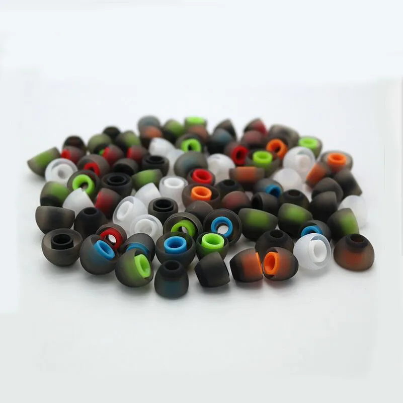 

10pcs/5pairs 4.5mm Silicone In-Ear Earphone gel covers Headset Earbuds headphone eartips Earplug Ear pads cushion for Philips
