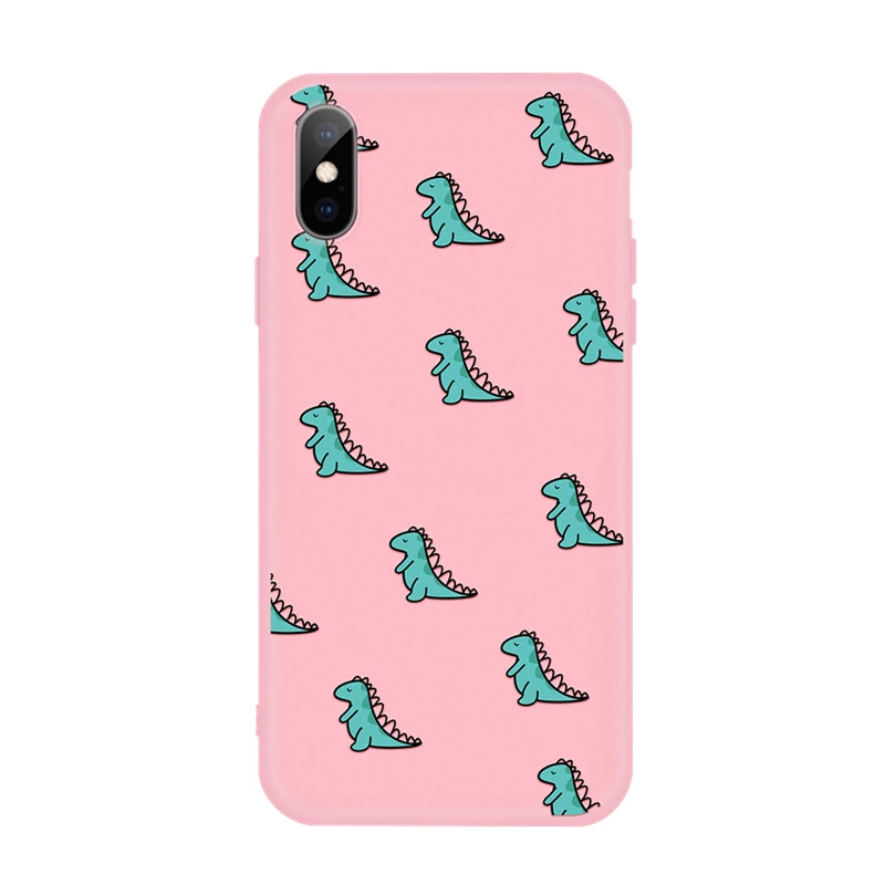 Модный чехол с сердцем для iPhone 11 Pro Max X 8 7 6 6S Plus 5 5S SE Xs Max Xs Xr Мягкий силиконовый чехол с принтом "кактус" для iPhone 11 Pro 11 8 7 - Цвет: 10