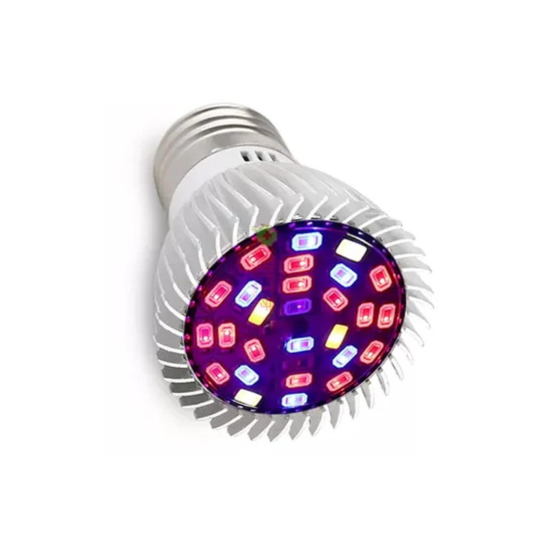 Full Spectrum18W/28 W E27 E14 GU10 Led Grow Light красный синий УФ ИК Светодиодная лампа для гидропоники цветы растения, овощи