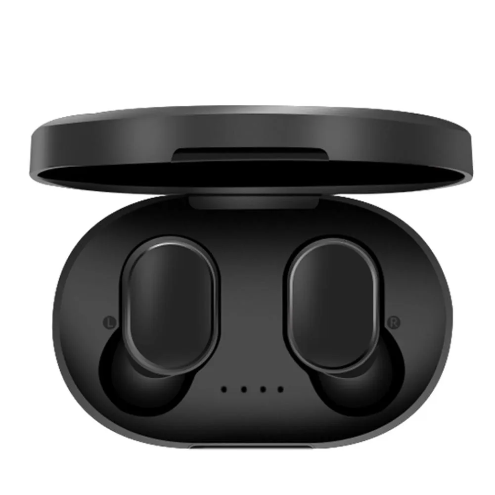 A6S беспроводные Bluetooth наушники для Xiaomi Redmi Airdots TWS наушники 3D стерео гарнитура снижение шума микрофон с зарядным устройством