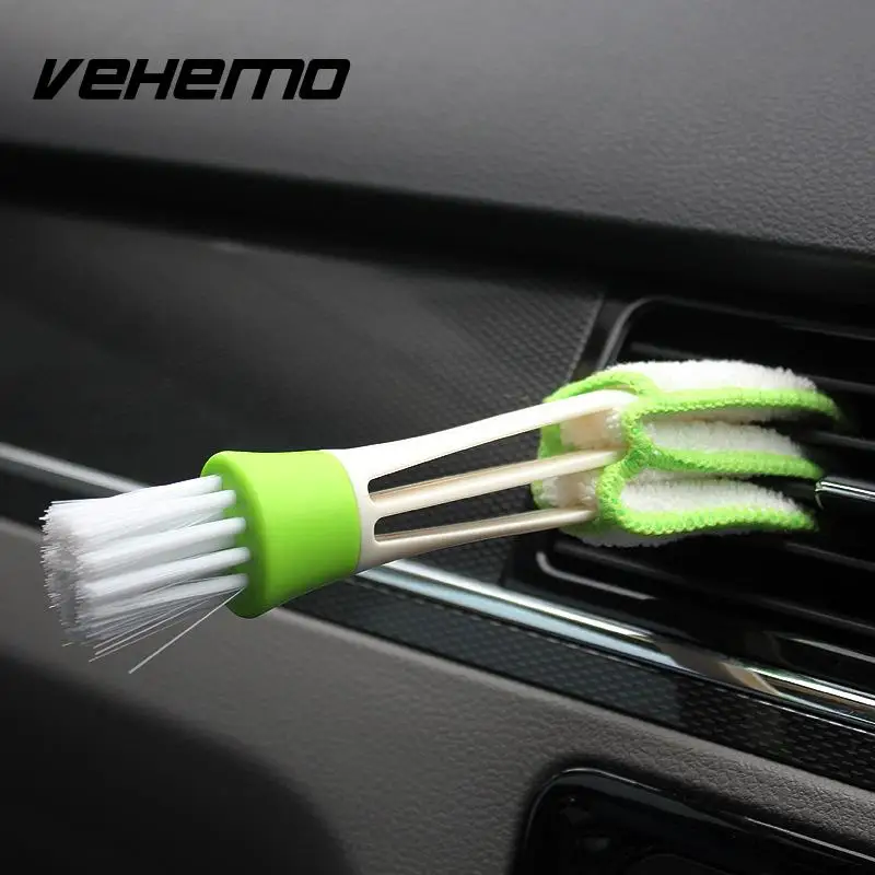 Автомобильные Dashboard Vent Cleaner Клавиатура Air выход щетка для очистки