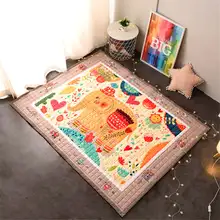 SHIERJU 145x195 см/57x77 дюймов ковры 1Pic Северной Европы мультфильм Удобные коврик для гостиной персидский салон мягкие Carpe