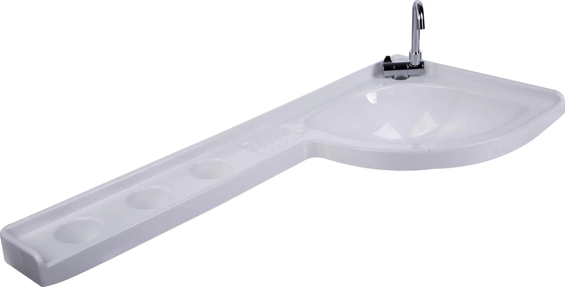 Sink only Морской катер караван RV Кемпер белый акриловая раковина 970*400*140 мм GR-Y970R - Цвет: Sink only