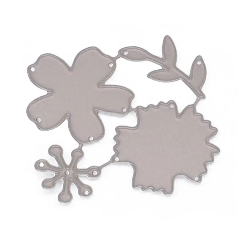

Flower Metal Cutting Die Stencils DIY Scrapbook Embossing Paper Card Cutter