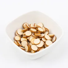 Круглые аксессуары ручной работы из натурального дерева для скрапбукинга, рукодельного шитья, украшения для дома, сделай сам, 200 шт, 10 мм