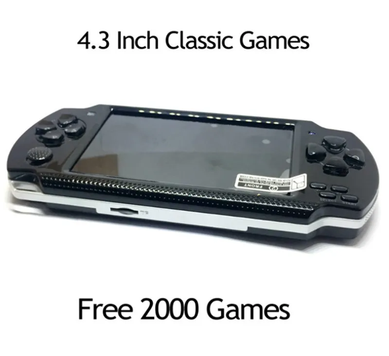 4 3 дюймов 4G портативная игровая консоль v3000 ТВ выход для PSP PMP MP5|Портативные
