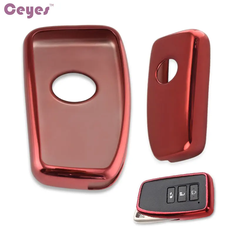 

Ceyes TPU Key Cover Case For Lexus IS ES CT200H NX LX 250 300 350 450H 300H Protection Car Remote Car Styling Auto Accessorise