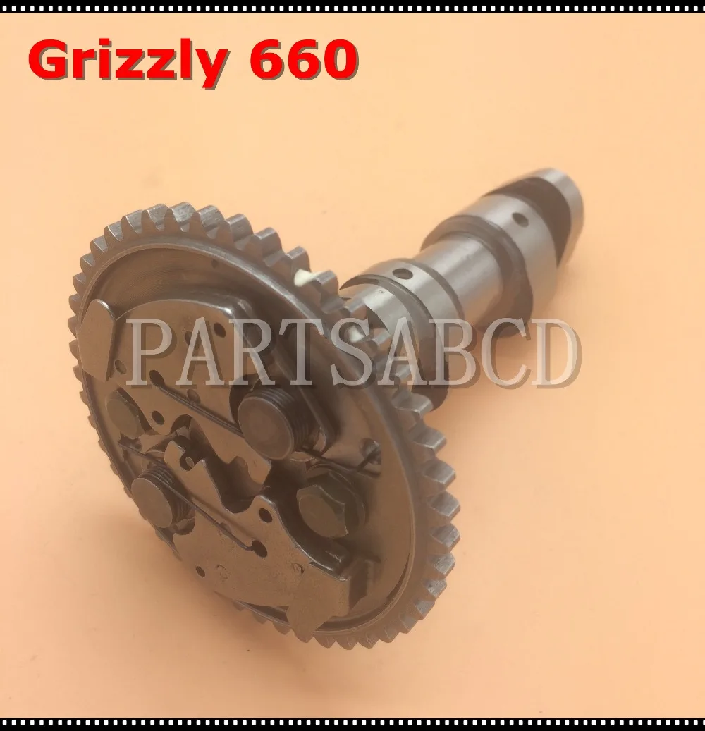 FOR YAMAHA GRIZZLY 660 CAMSHAFT CAM SHAFT GEAR YFM660 2002-2008 US Seller!!