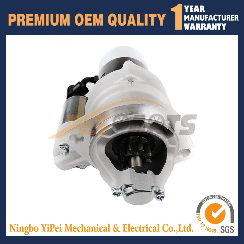 New Starter 129953-77019 9T 3.0KW for Yanmar 4TNE98 12995377010