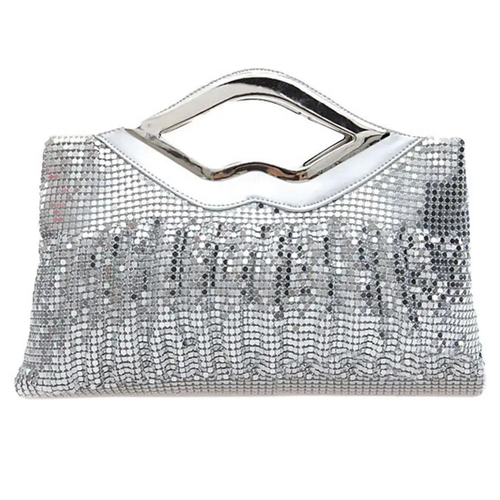 

Yfashion Women Fashion Pleated Glitter Sequins Evening Clutch Bag Wedding Party Clutch Bags For Women 2019