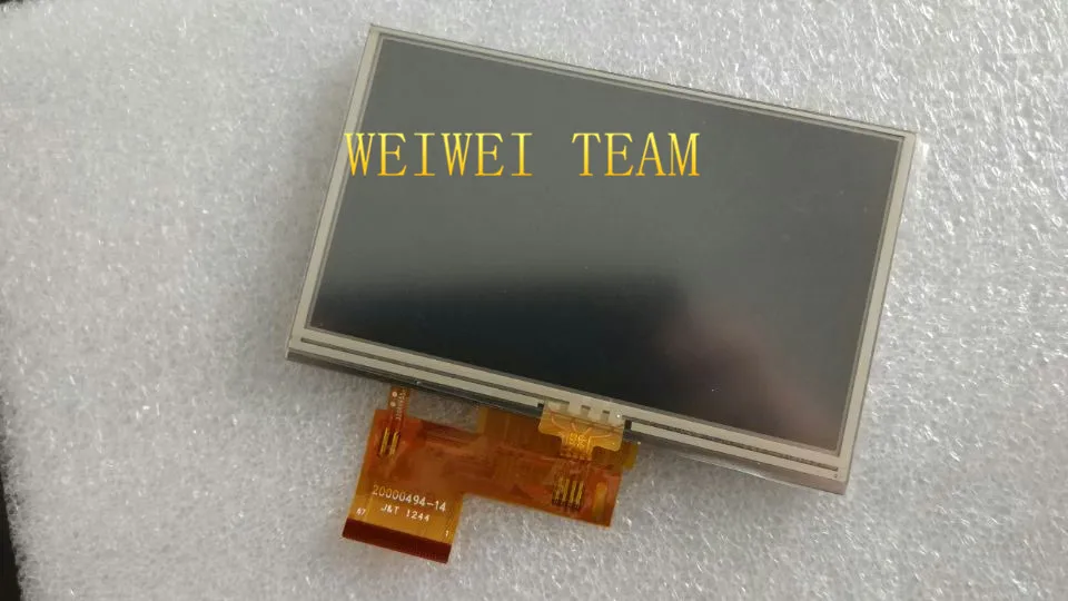 

67Pin 4.3 Inch AT043TN24V.4 Repair Replacement LCD Display+touch Screen Digitizer for Garmin Nuvi 2495 2495Lmt GPS 20pcs/lot
