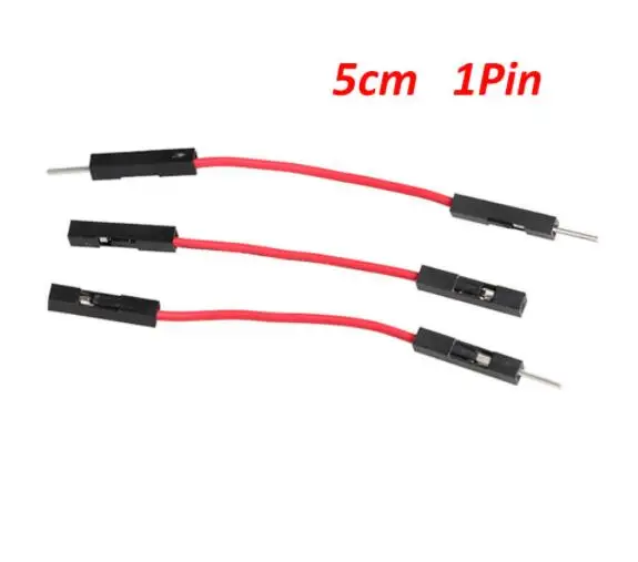 20 шт./лот макетная плата DuPont Cable 1pin 5 см джампер кабели Женский и женский для