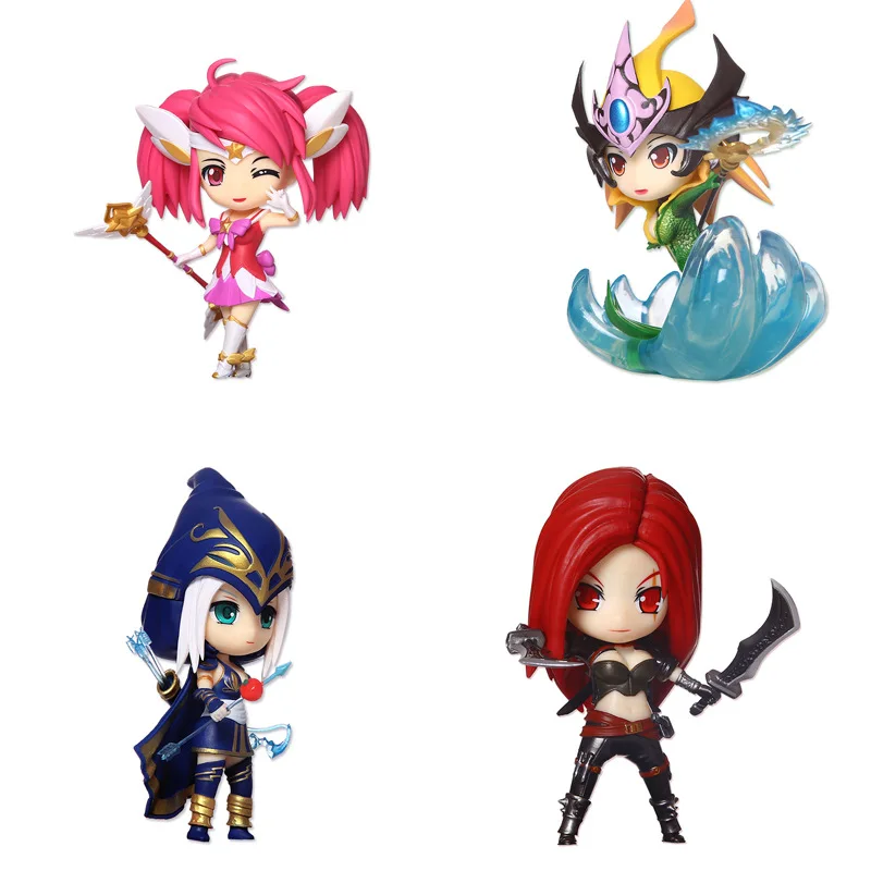 

One Piece LOL NAMI LUX ASHE KATARINA PVC Action Figure Model Toy Gift High Quality Kids Toy Online Game