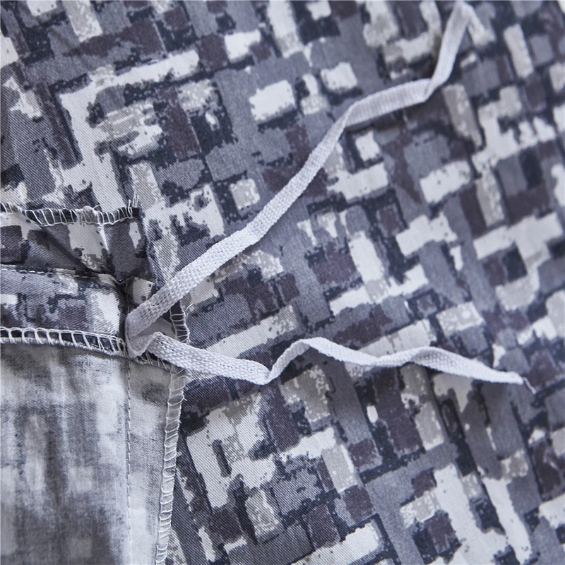 EHOMEBUY 2018 الحديثة طقم سرير s هندسية منقوشة المنزل فندق غرفة نوم 3 أجزاء طقم سرير لحاف غطاء سادات السرير الشتاء EHOMEBUY 2018 الحديثة طقم سرير s هندسية منقوشة المنزل فندق غرفة نوم 3 أجزاء طقم سرير لحاف غطاء سادات السرير الشتاء