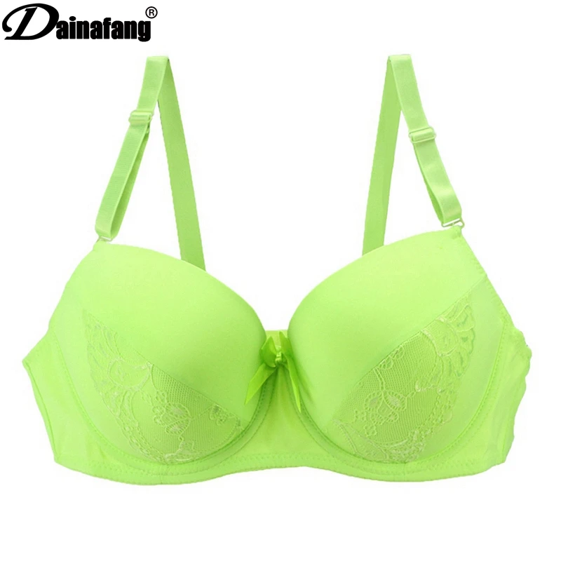 

2019 new sexy full cup push high bra fashion women solid underwear adjustment drag hook and eyes female casual bra