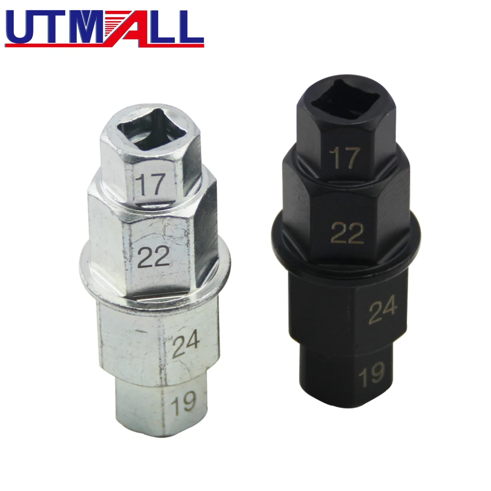 

Motorcycle Tool Spindle Socket Front Rear Wheel Hub Axle Driver Socket - 17/19/22/24mm