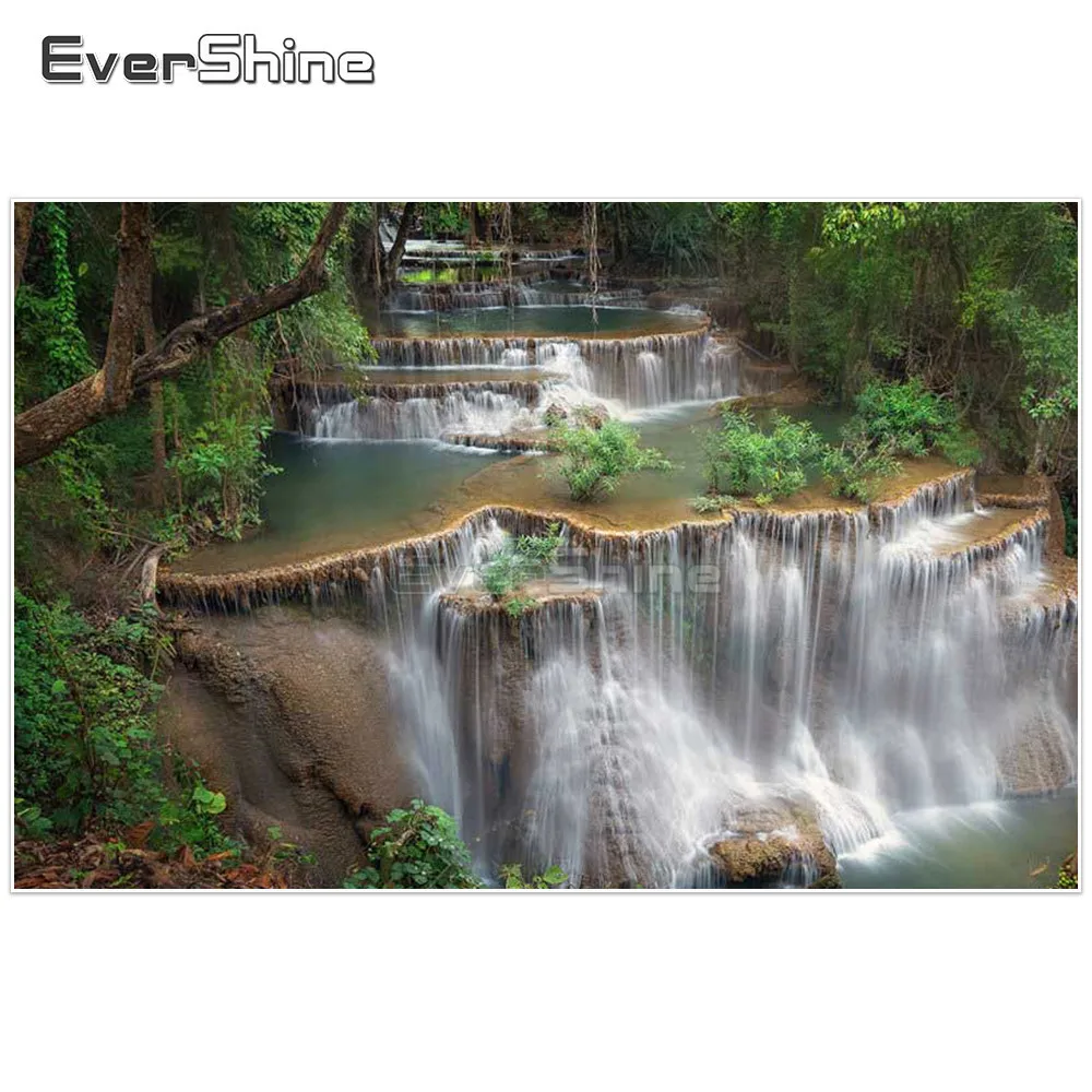 

EverShine 5d Diy Diamond Embroidery Full Kit Sale Diamond Painting Cross Stitch Home Decor Pictures Rhinestones Landscape Gift