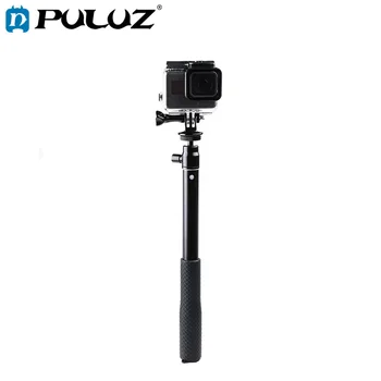 

PULUZ 30-93cm Grip Foldable Tripod Holder Multi-functional Selfie Stick Monopod for GoPro / Phone / Xiaoyi Sport Cameras