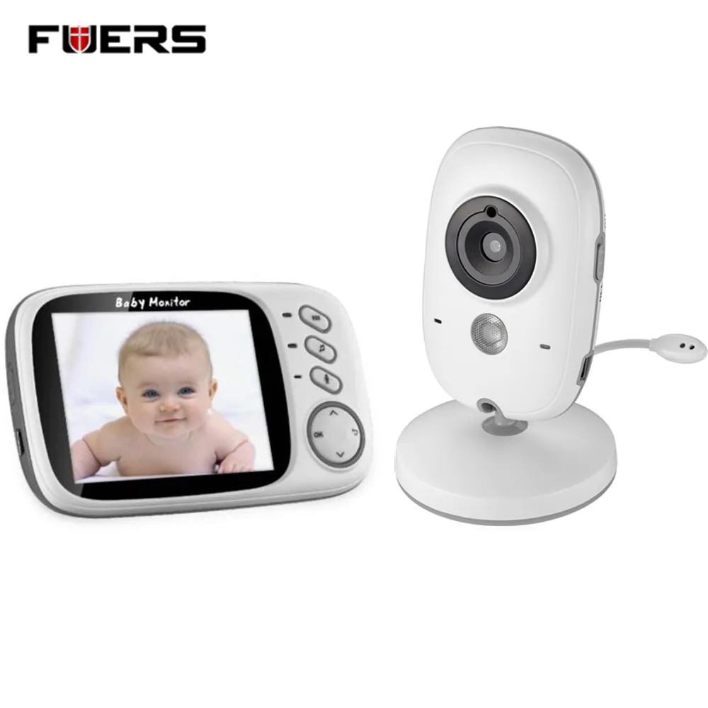 imágenes para Fuers 3.2 pulgadas Color Video Sin Hilos Del Bebé Niñera de Alta Resolución Del Monitor Del Bebé Cámara de Visión Nocturna de Seguridad de Monitoreo de Temperatura imágenes para Fuers 3.2 pulgadas Color Video Sin Hilos Del Bebé Niñera de Alta Resolución Del Monitor Del Bebé Cámara de Visión Nocturna de Seguridad de Monitoreo de Temperatura