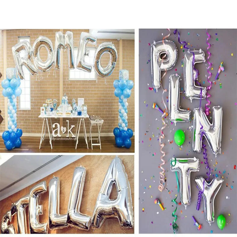 Free-Shipping-1pc-Ballons-Silver-HUGE-40-inch-Letter-Balloon-A-Z-Alphabet-Balloon-Jumbo-Gold (2)