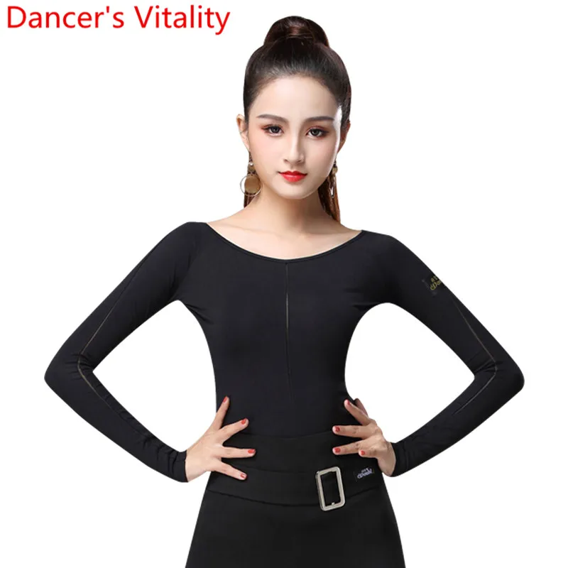 Современный танцевальный Топ для взрослых женщин бальный Национальный ...